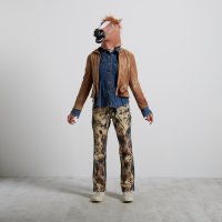 Giacca in camoscio corto