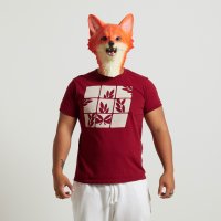 Maglietta rossa Fred Perry